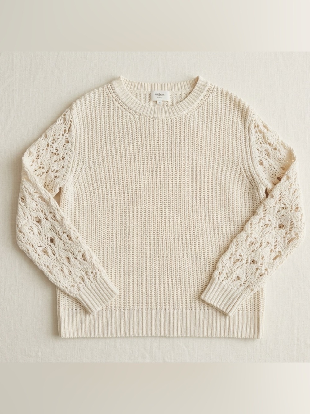 Aritzia Wilfred Cyprie Sweater - Medium - Birch